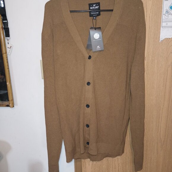 NEW X RAY Men's Cotton Cardigan Sweater 3XL - Picture 8 of 13